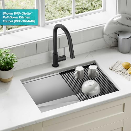 Stainless Steel 27 in Undermount Kitchen Sink KWU110