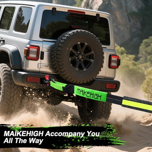 Tow Strap Heavy Duty with Hooks (2 Count)