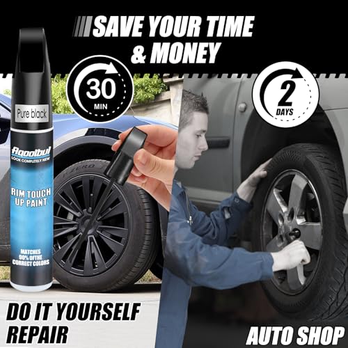 Matte Black Rim Touch Up Paint