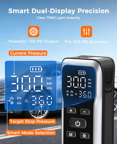 Tire Inflator Portable Air Compressor