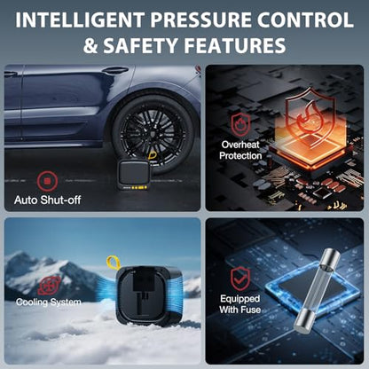 Tire Inflator Portable Air Compressor