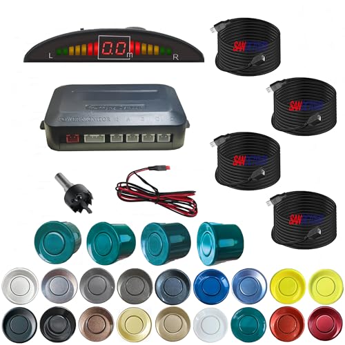 Parking Sensor Kit Backup Sensor Kit Reverse Sensor for Pickup & Extended Vehicles