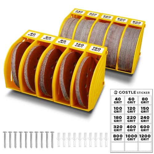 5 Inch Professional Sanding Discs Storage Bins