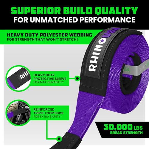 Recovery Tow Strap (20 Foot)