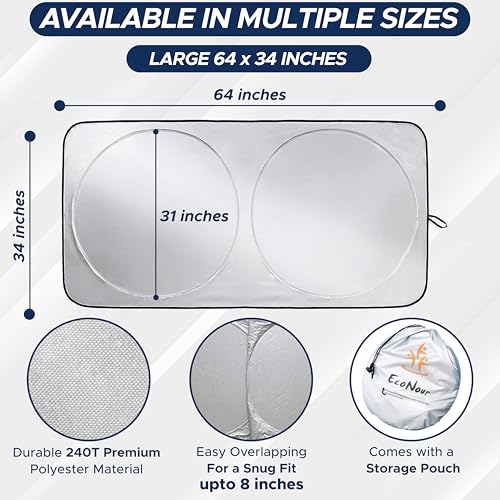 Car Front Windshield Sun Shade