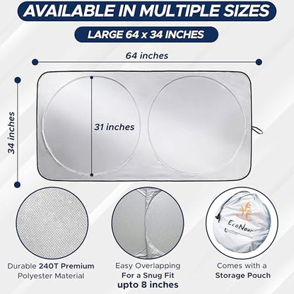 Car Front Windshield Sun Shade