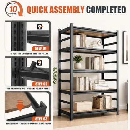 Metal Bookshelf