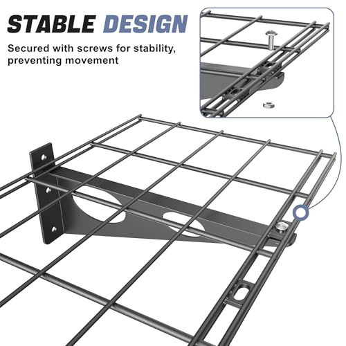 2 Pack Garage Wall Shelves
