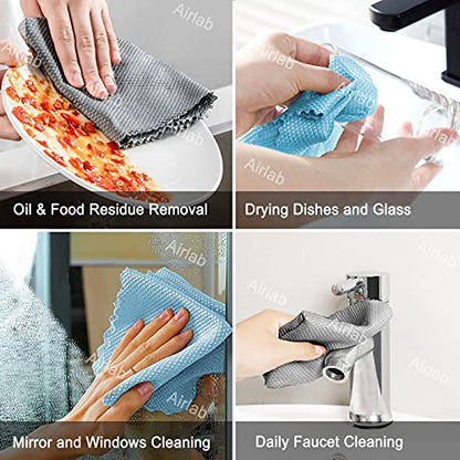 Glass Polishing Streak Free Miracle Cleaning Cloth (8 Count)