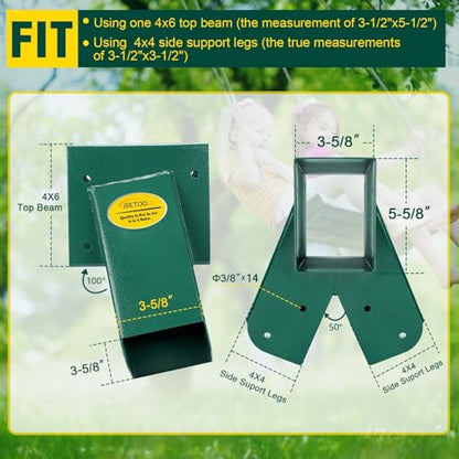 A Frame 1pcs Bracket Swing Set Bracket for Heavy Duty Swing Set