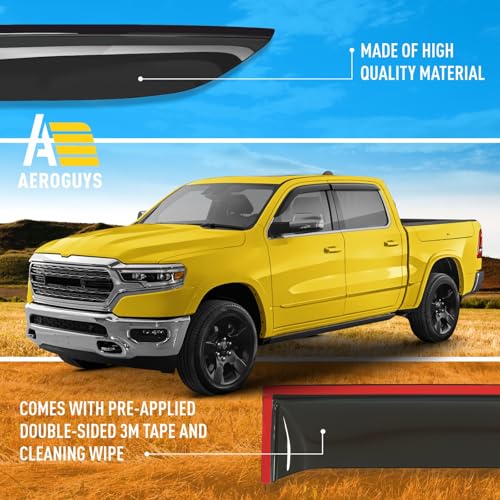 Extra Durable Window Deflectors Tape (4 Count)