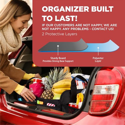 Car & Vehicle Trunk Organizer for SUV (16 Ounce)