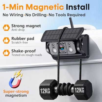 Dual Magnetic Wireless Backup Camera (2 Count)