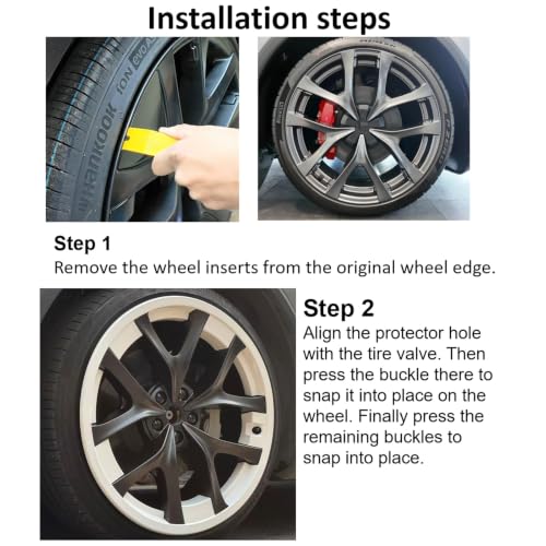 Rim Protector for Tesla 2025 2026 Model Y Juniper Performance 21inch Arachnid 2.0 Wheels Cover All