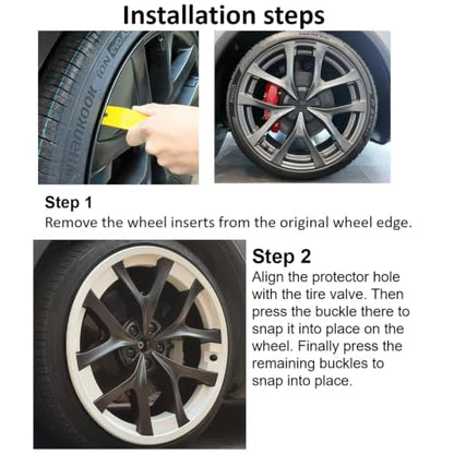 Rim Protector for Tesla 2025 2026 Model Y Juniper Performance 21inch Arachnid 2.0 Wheels Cover All