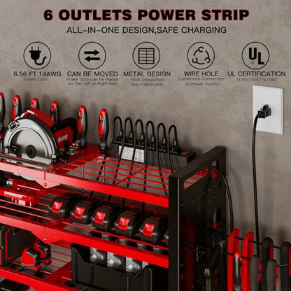 Cordless Power Tool Organizer Wall Mount