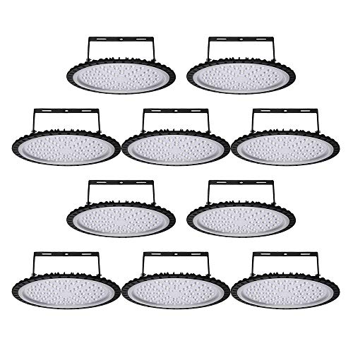 10 Pack 500W UFO LED High Bay Light (10 Count)