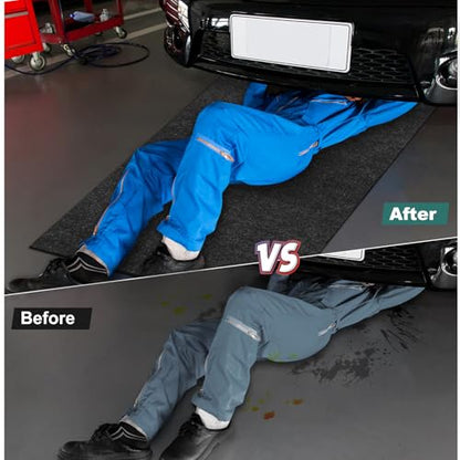 60" x 72" Giant Oil Drip Mat for Garage Driveway (30 Sq Ft)
