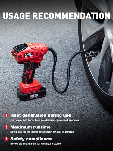 Portable Tire Inflator for Car