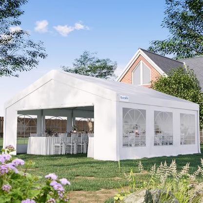 16x20 Heavy Duty Party Tent Outdoor Canopy with Storage Bags