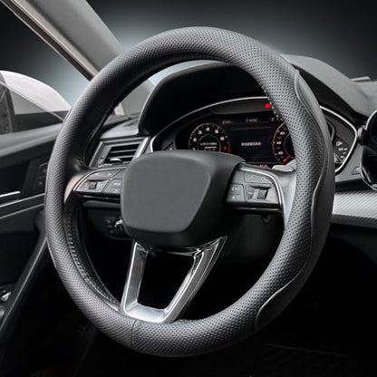 Nappa Premium Leather car Steering Wheel Cover