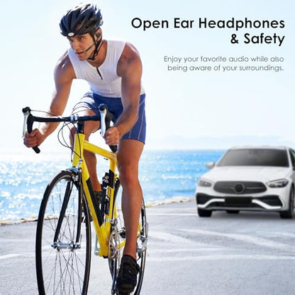 Open Ear Headphones with Mic