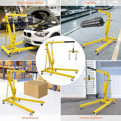 Engine Hoist with Lever