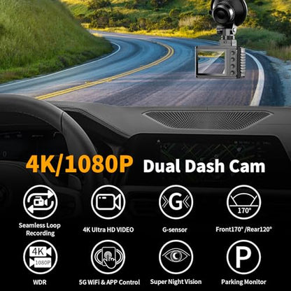 Dash Cam Front and Rear
