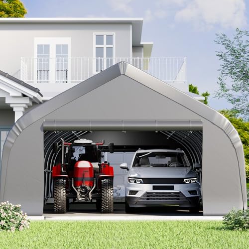 20x40 FT Reinforced Heavy Duty Carport