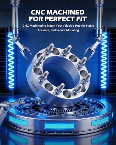 OMT 8x6.5 Wheel Spacers with 130mm Center Hub Bore (4 Count)