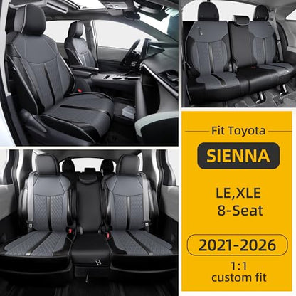 Custom Sienna Seat Covers for 2021