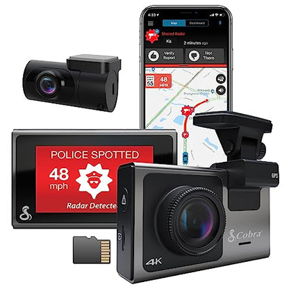 Smart Dash Cam + Rear Cam