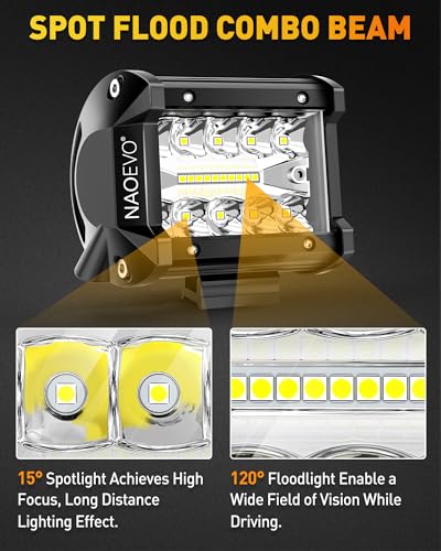 4 Inch LED Pod Lights (8 Count)