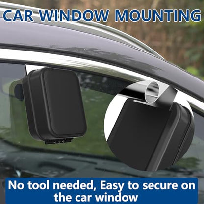 Car Window Lock Box with Light Up Dials
