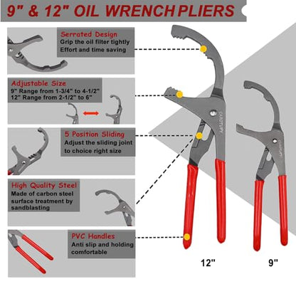 Oil Filter Wrench Set