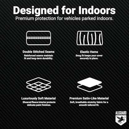 Scratch Resistant Indoor Car Cover with Warranty Compatible with Porsche 1997