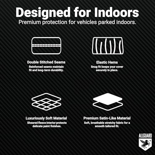 Scratch Resistant Indoor Car Cover with Warranty Compatible with Porsche 1974