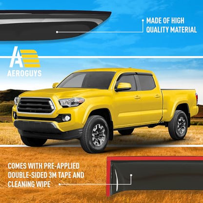 Extra Durable Window Deflectors Tape (4 Count)