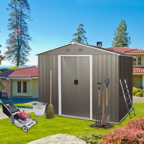 6x8 FT Outdoor Storage Shed