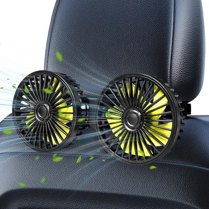 USB Car Cooling Fans for Backseat