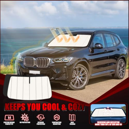 Windshield Sun Shade for BMW X3 2018