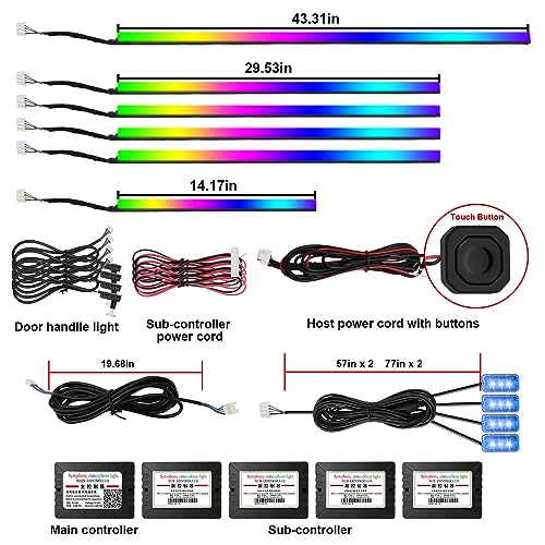 Dreamcolor Acrylic Interior Car Lights