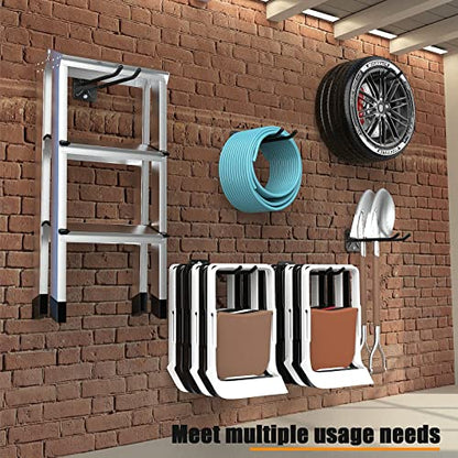 Garage Hooks 12.4 Inch Heavy Duty Garage Metal Hooks (6 Count)