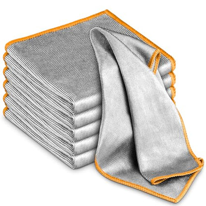 Glass Polishing Streak Free Miracle Cleaning Cloth (6 Count)