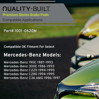 Rear Semi Metallic Brake Pads