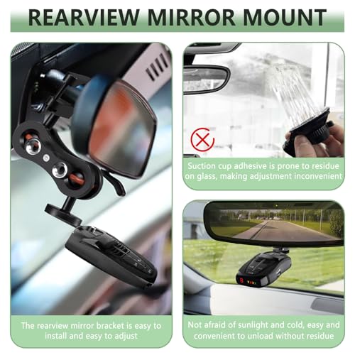 Radar Mount Mirror Mount Bracket
