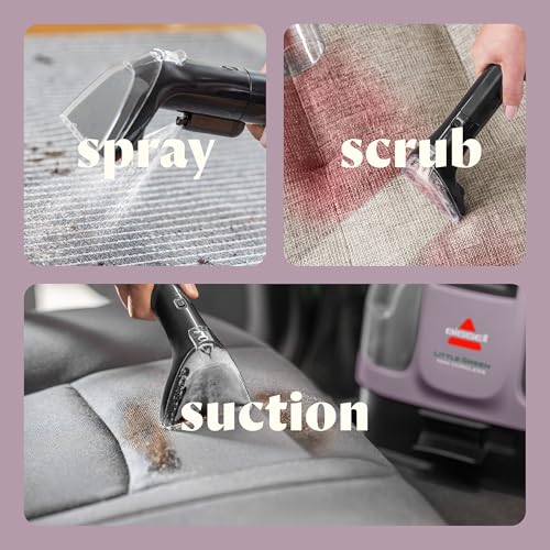 Little Green Mini Cordless Portable Carpet and Upholstery Deep Cleaner