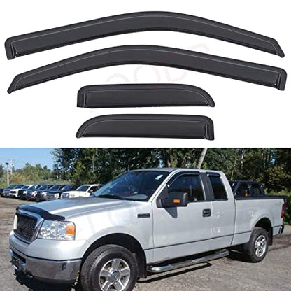 4pcs Window Visors Rain Guards for 2004