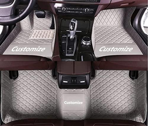 Custom All Weather Protection Leather Car Floor Mats for Cars Sedan SUV Sports Car Waterproof Floor Mat