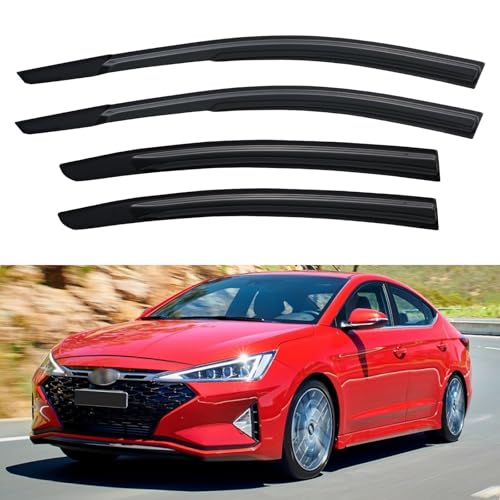 Window Visors Rain Guards for 2017 2018 2019 2020 Hyundai Elantra